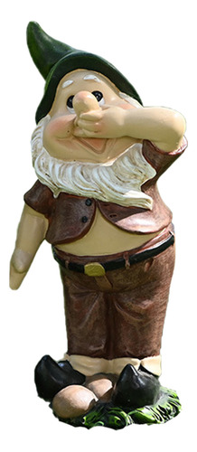 Escultura De Enano, Estatua De Elfo De Jardín, Adorno Para E