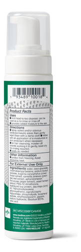 Limpiador En Espuma Medline Remedy Specialized No-rinse 240