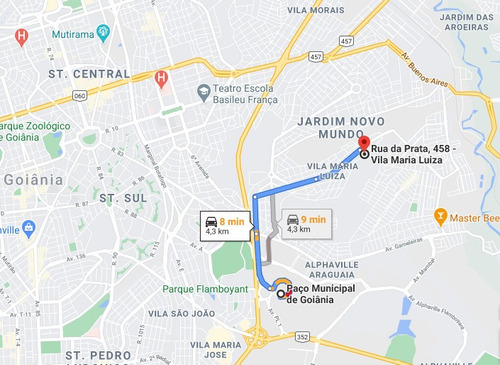 Imagem 4 de 8 de 6 Mil Mt2 Dentro De Goiânia Com Lindo Sobrado De 3 Quartos!