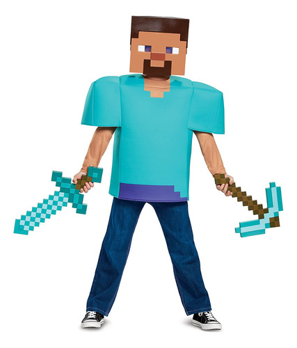 Disfrazado De Accesorio De Disfraces De Minecraft Pickaxe, T
