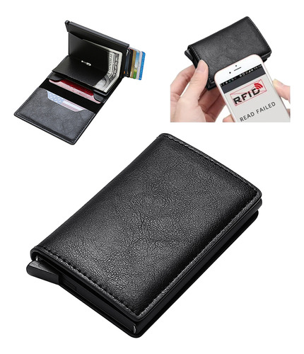 Wallet With Rfid Anti-theft Protection For Men