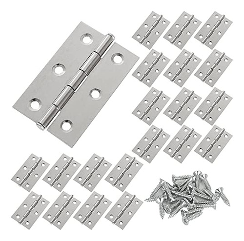 Bisagras Plegables Pequeñas De Acero Inoxidable 30pcs