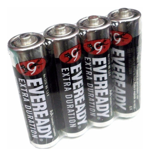 Imagen 4 de 6 de 60 X Pila Carbon Zinc Tipo Aa Eveready 1215 Tubo San Martin