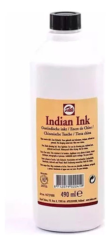 Tinta China Profesional Talens Indian Black 490 Ml