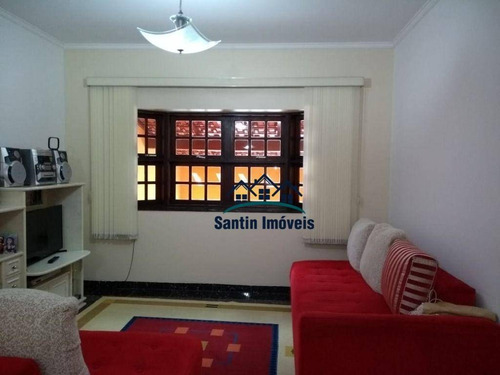 Imagem 3 de 13 de Sobrado Com 3 Quartos (02 Suítes )quintal, Ótimo Acabamento,02 Vagas Cobertas À Venda, 138 M² - Jardim Haydee - Mauá/sp - So0444