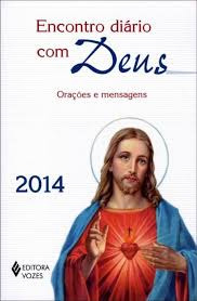 Livro Encontro Diario Com Deus - Oraçoes E Mansagens - Ed. Vozes [2014]