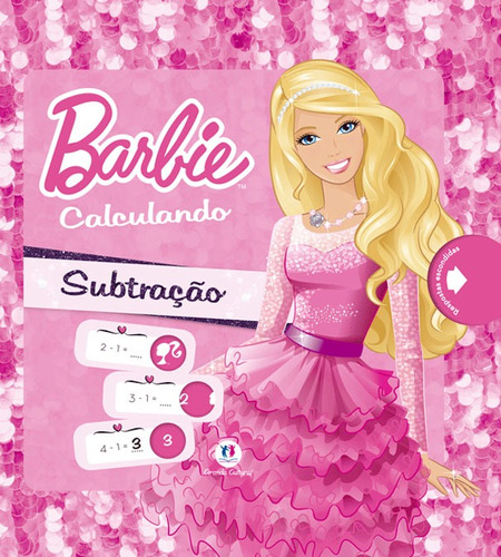 Barbie - Subtração, de Cultural, Ciranda. Série Barbie calculando Ciranda Cultural Editora E Distribuidora Ltda., capa mole em português, 2014