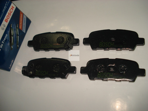 Juego Pastillas De Freno Traseras Bosch P/ Nissan Tiida 1.8