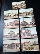 Comprar 9 Postales Antiguas Madrid España Color
