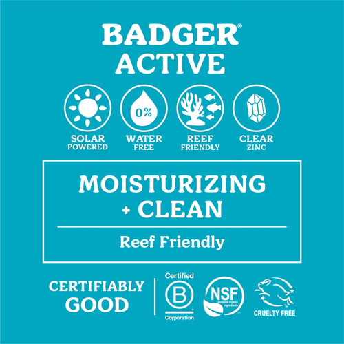Crema Mineral Sunscreen Badger Spf 30, 85 Ml, Amplio Espectr