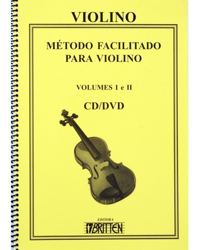 Método Facilitado Violino Vol. 1 E 2 Cd E Dvd Nadilson Gama