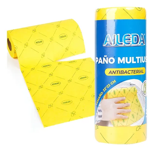 AILEDA ROLLO 20 PAÑOS MULTIUSOS ANTIBACTERIAL