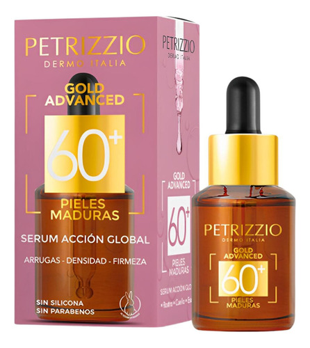 Sérum Concentrado Gold Advanced 60+ | Petrizzio 