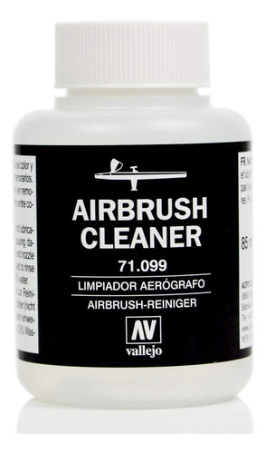 Limpiador De Aerógrafo Vallejo 85 Ml
