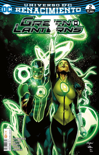 Green Lanterns 2 Renacimiento Libro Tapa Blanda Ecc España