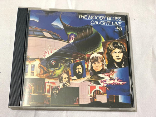 Imagen 1 de 4 de Cd - Caught Live + 5, The Moody Blues