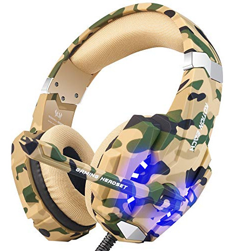 Audifonos Alambricos Bengoo G9600 Camuflaje