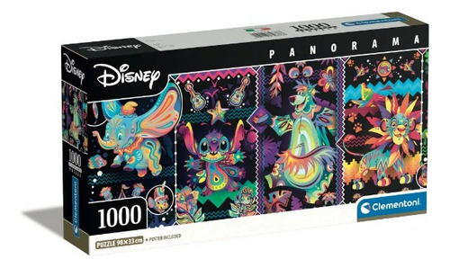 Puzzle Clementoni 1000 Piezas Panorama Disney Joy 