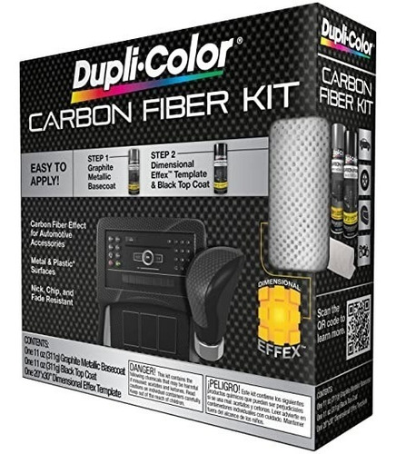 Kit De Fibra De Carbono Marca Dupli-color 