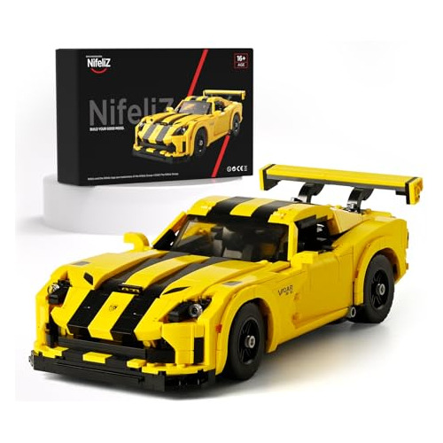 Viper, Iconic Muscle Car Building Kit, Distinctive Spor...