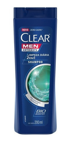 Shampoo Anti Caspa Clear Men 200ml