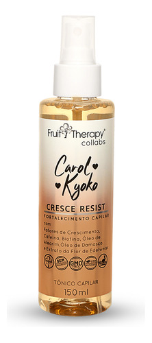 Tonico Capilar Cresce Resist Carol Kyoko Left - 150 Ml