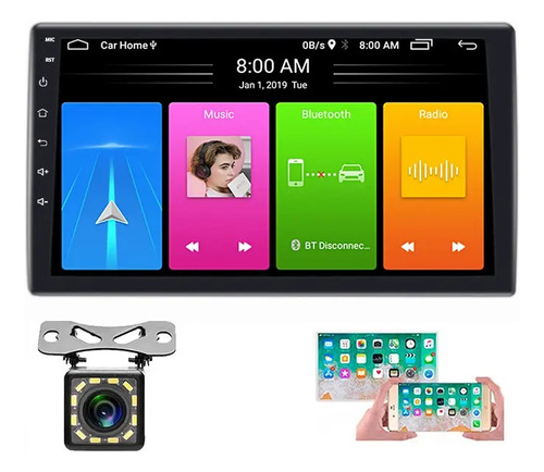 Pantalla Reproductor 9 Pulgadas Gps Bluetooth Wifi Youtube 