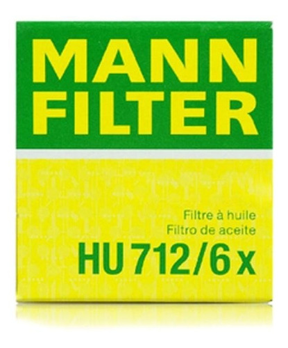 Filtro Aceite Seat Leon 2012 1.4 Mann Hu712/6x