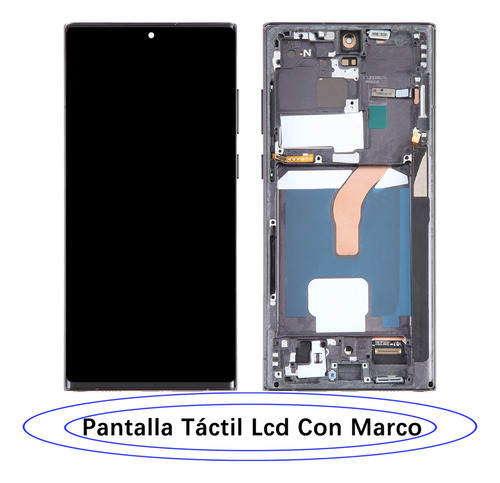 Pantalla Para Samsung S22 Ultra S908E S908B Incell Con Marco