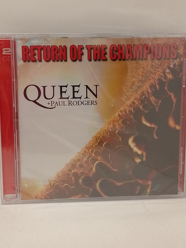 Queen + Paul Rodgers Return Of The Champions Cd Doble Nuevo 