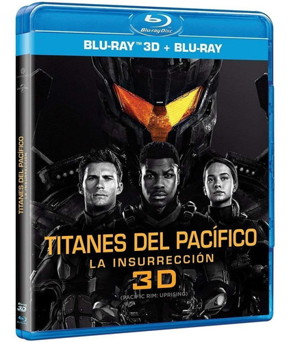 Titanes Del Pacifico Insurreccion Pacific Rim Blu-ray 3d +bd