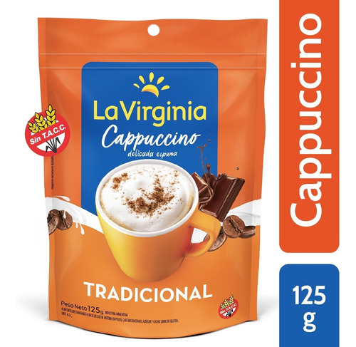 Cappuccino La Virginia Tradicional D/p 125 Gramos