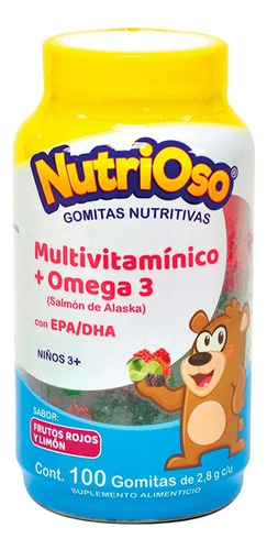 Solanum Multivitamínico Y Omega 3 Epa/dha 100 Gomitas Sfn