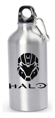 Termo Halo Gamers Botilito Botella Aluminio