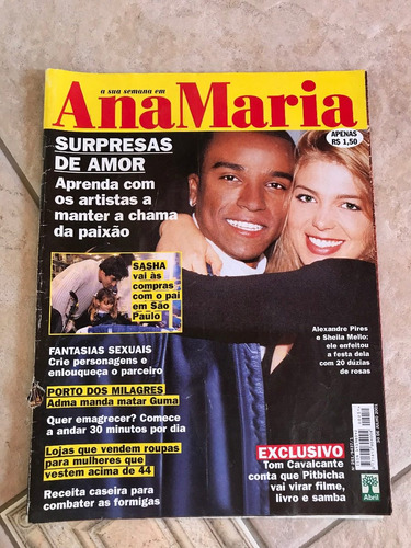 Revista Ana Maria 251 Alexandre Pires Sheila Mello E438