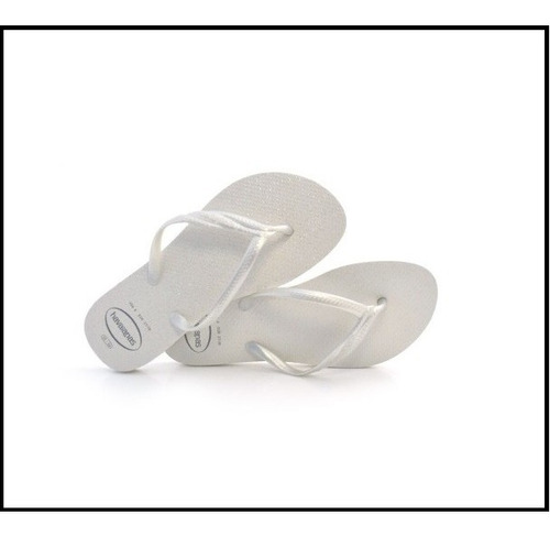 Imagem 4 de 4 de Chinelo Havaianas Fantasia Gloss Branco Tamanho 35/36
