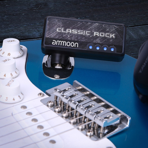 Imagen 9 de 10 de Amplificador De Audio Con Efecto Rock Jack Con Audífonos R