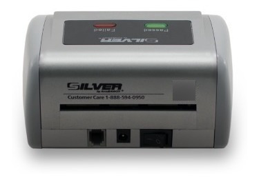 Imagen 4 de 4 de Detector De Billetes Falsos Accubanker Sd410 Verd/falso