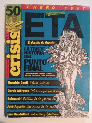 Revista Crisis N 50 Enero 1987 - Bukowski Garcia Marquez 