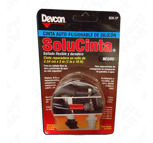 Cinta Auto-fusionable Silicón 1 Pulgada 3 M Scn-1p Permatex