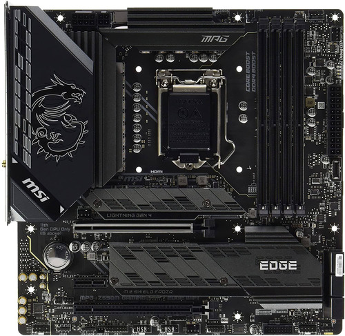 Msi Mpg Z590m Edging Edging Wifi Placa Base Para Juegos (mic