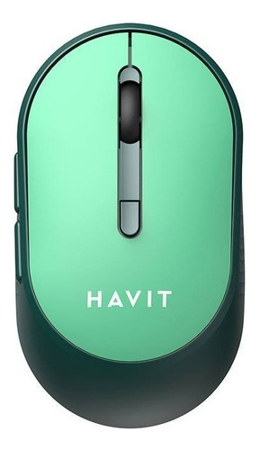 Mouse Inalámbrico Havit Ms78gt 6 Botones Color Verde