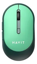 Comprar Mouse Inalámbrico Havit Ms78gt 6 Botones Color Verde