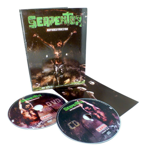 Serpentor - Autodestruccion - Dvd + Cd 