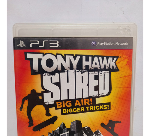 Tony Hawks Shred Big Air Ps3 Mídia Física