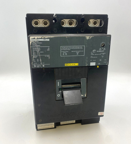 Square D Lcl364008041 Circuit Breaker 400a 3p 600v 3 Dda