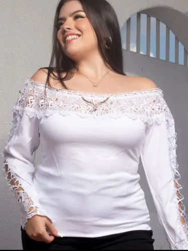 Blusas de randa 2019 sales