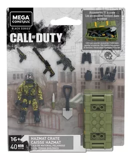 Call Of Duty Caja De Material Peligroso Mega Construx