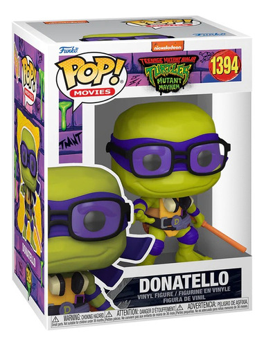 Funko Pop: Tmnt Tortugas Ninja Mutant Mayhem - Donatello