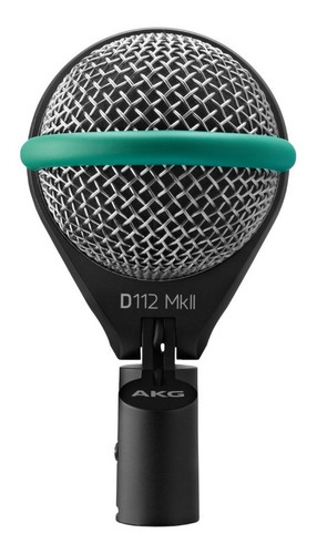Microfone Dinâmico Para Bumbo Akg D112 Mkii Bass Drum Cor Preto